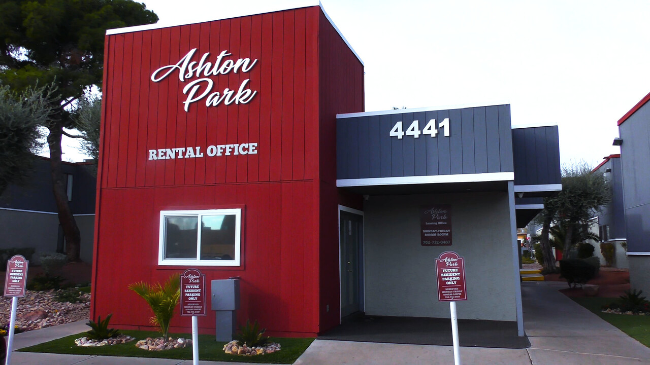 Ashton Park Apartments in Las Vegas, NV - Foto de edificio