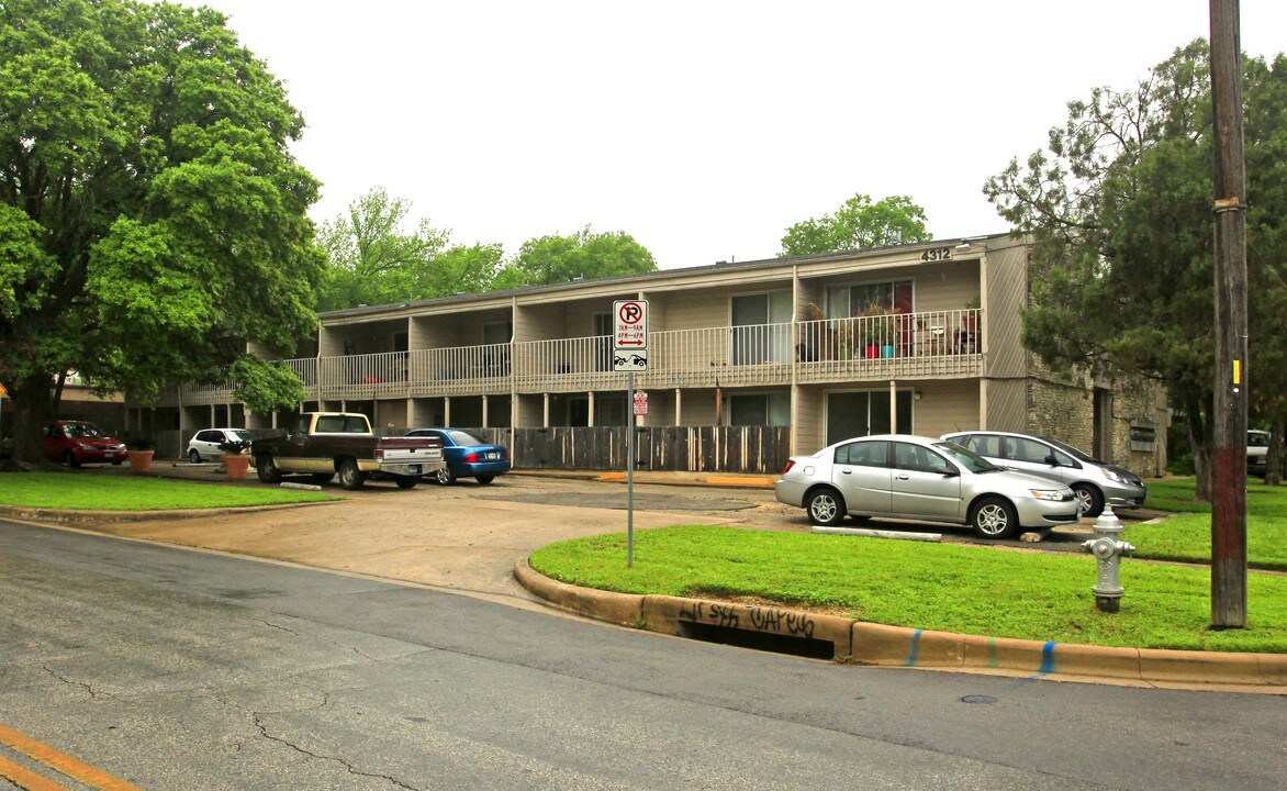 Patio on Speedway in Austin, TX - Building Photo