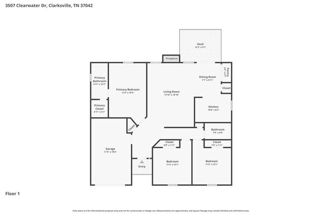 3507 Clearwater Dr in Clarksville, TN - Building Photo - Building Photo