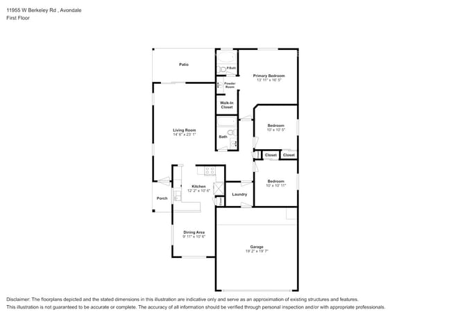 11955 W Berkeley Rd in Avondale, AZ - Building Photo - Building Photo