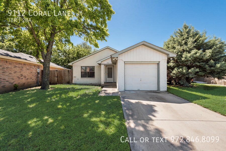 9112 Coral Ln in Fort Worth, TX - Building Photo