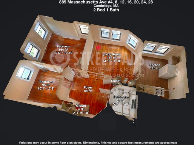property at 885 Massachusetts Ave