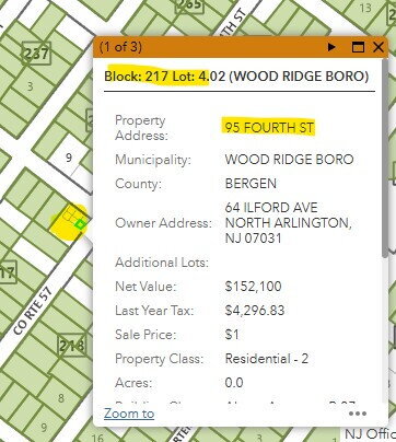 property at 95 4th St