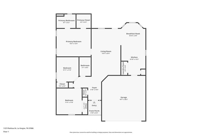 1137 Phelissa Dr in La Vergne, TN - Building Photo - Building Photo