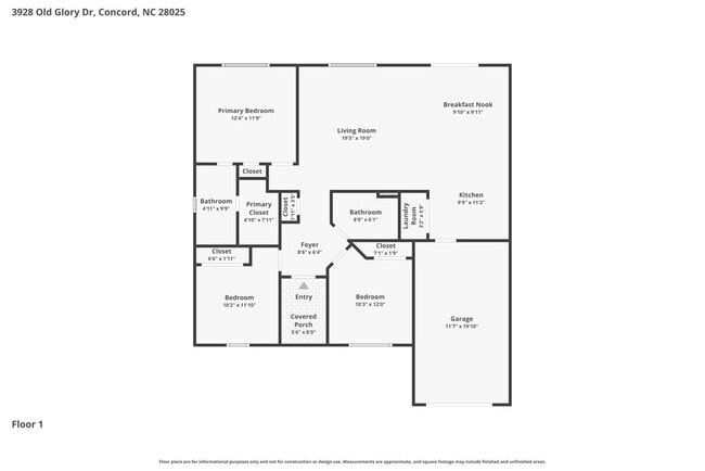 3928 Old Glory Dr in Concord, NC - Building Photo - Building Photo