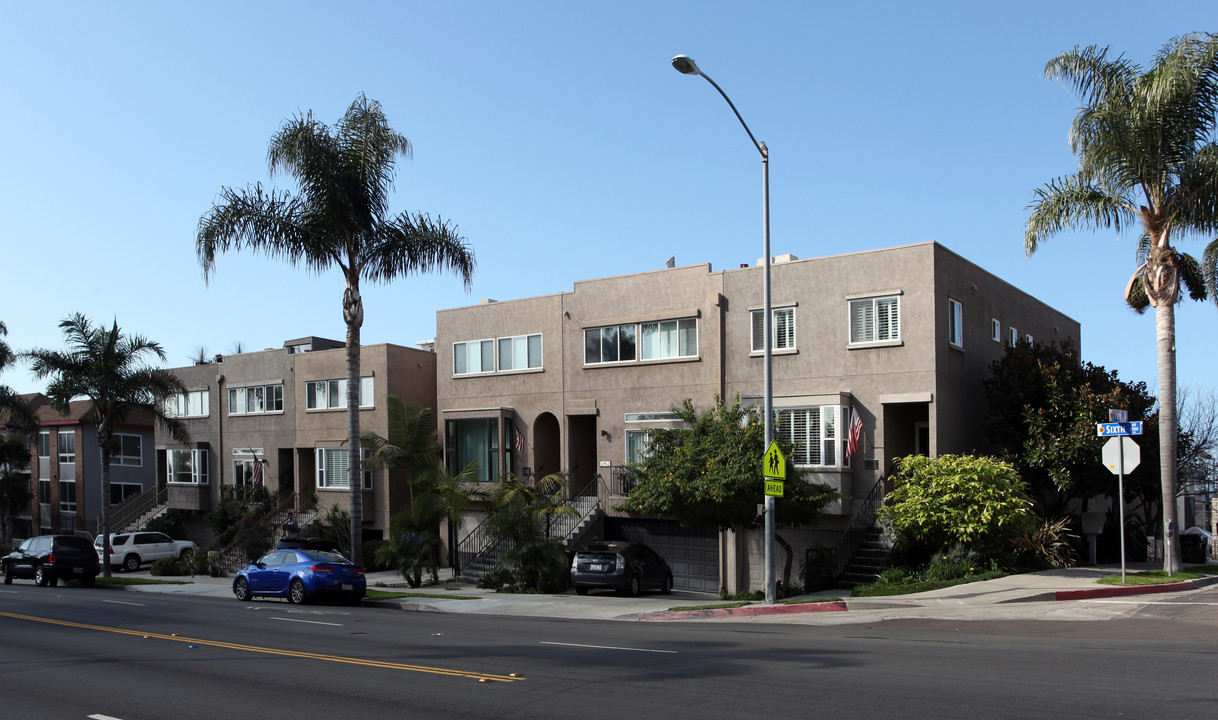 2152-2164 6th Ave in San Diego, CA - Building Photo