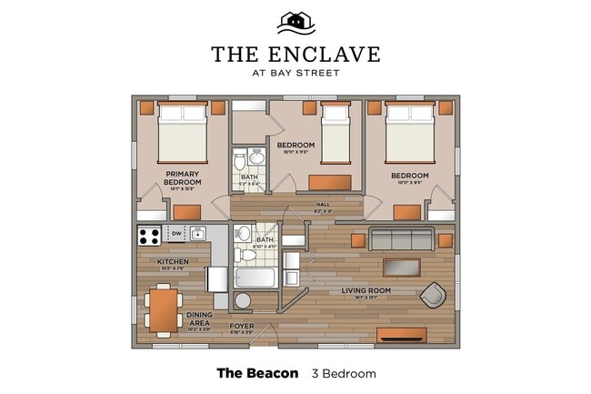 Enclave at Bay in Berlin, MD - Foto de edificio - Building Photo