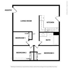 Laurel Apartments in Laurinburg, NC - Building Photo - Floor Plan