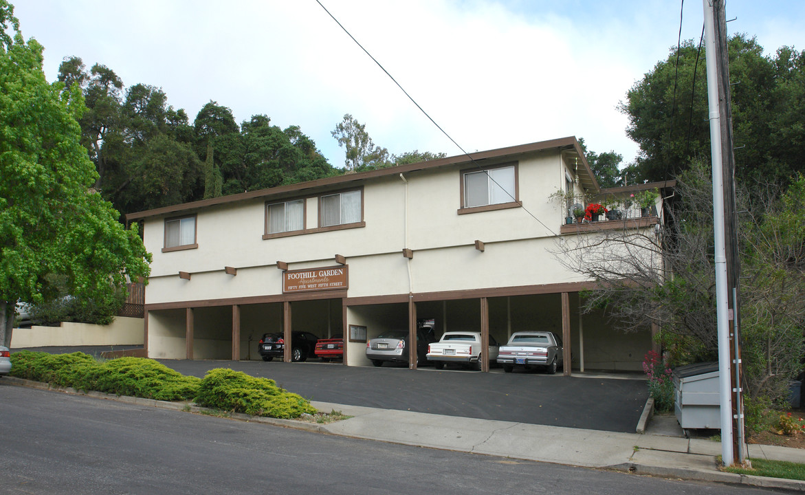 Foothill Garden in Morgan Hill, CA - Building Photo