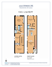 1212 I St NE in Washington, DC - Building Photo - Floor Plan