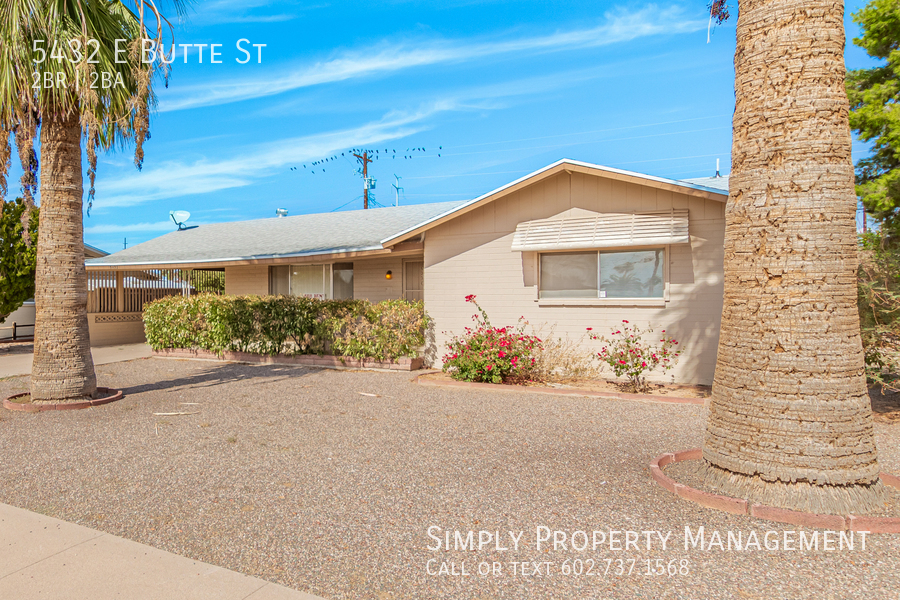 5432 E Butte St in Mesa, AZ - Building Photo