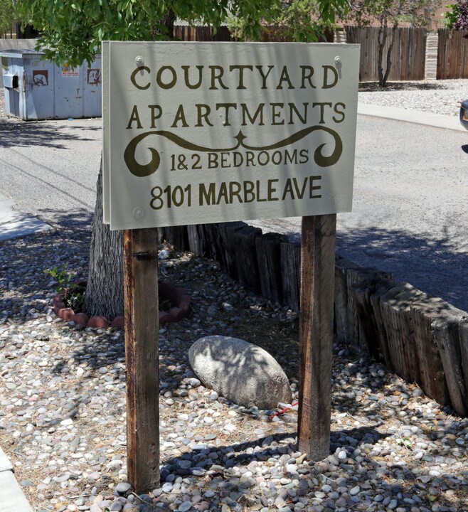 Courtyard Apartments in Albuquerque, NM - Building Photo