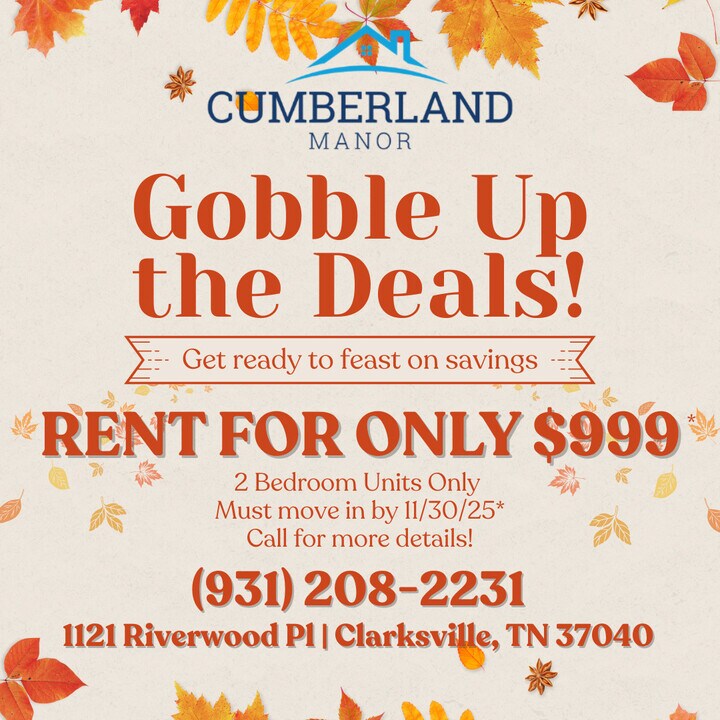 Cumberland Manor Apartments in Clarksville, TN - Building Photo