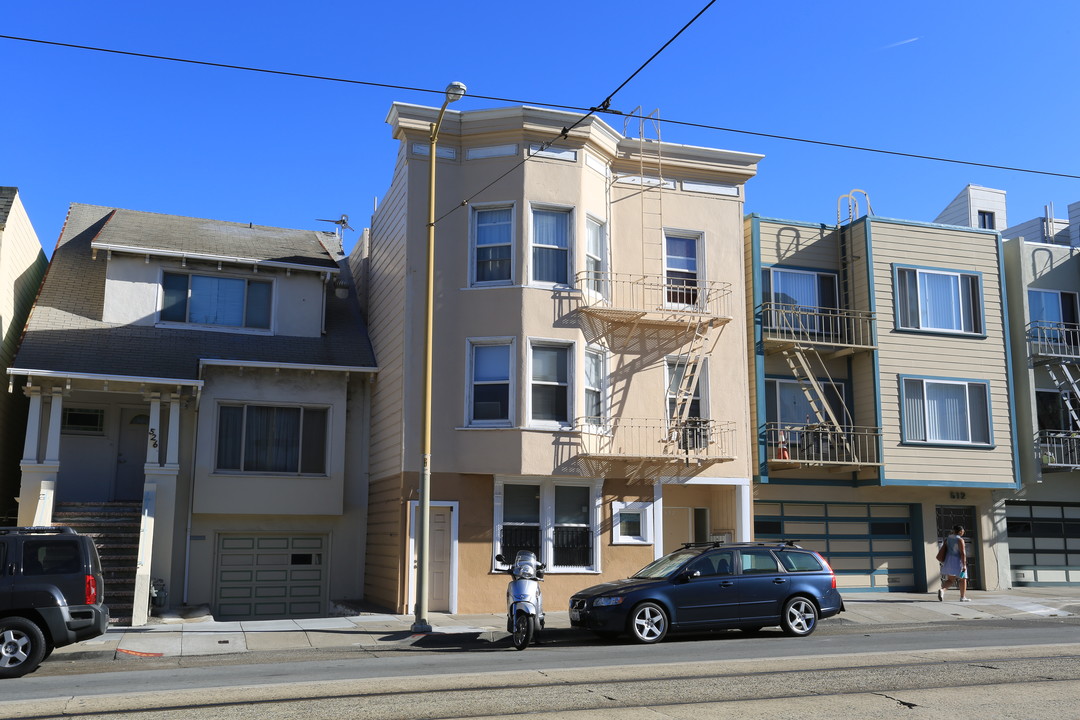 522 Judah St in San Francisco, CA - Building Photo