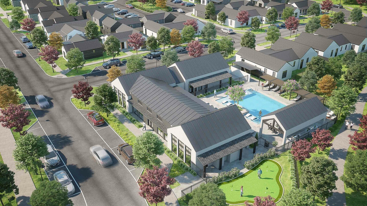 Greenway Village at the Link in Frisco, TX - Building Photo