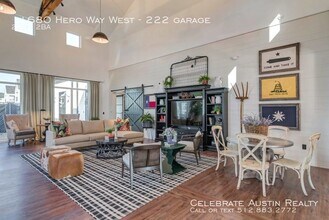 11680 Hero Way W-Unit -222 garage in Leander, TX - Building Photo - Building Photo
