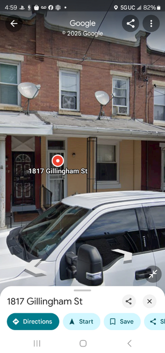 1817 Gillingham St in Philadelphia, PA - Building Photo