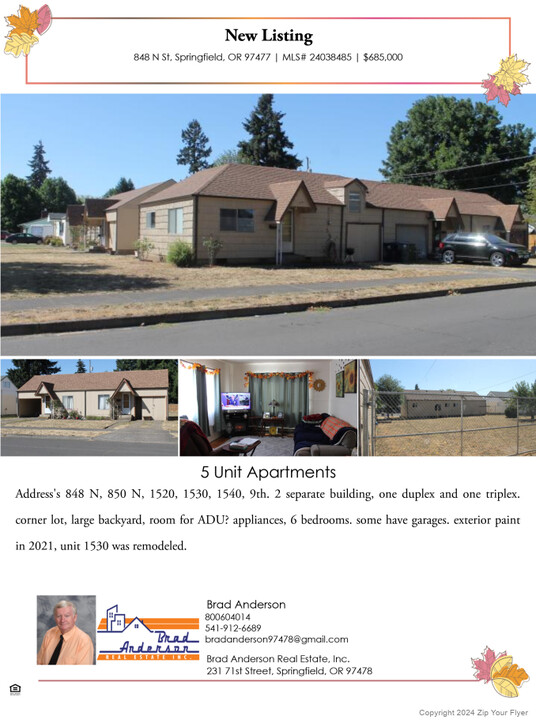 848 N St in Springfield, OR - Building Photo