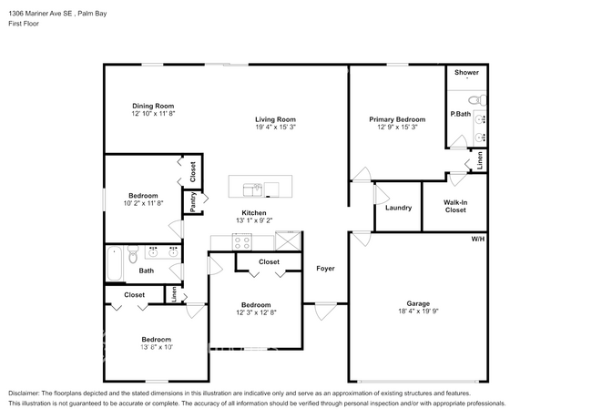 1306 Mariner Ave SE in Palm Bay, FL - Building Photo - Building Photo