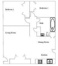 Willow Creek I & II Apartments in Standish, MI - Building Photo - Floor Plan