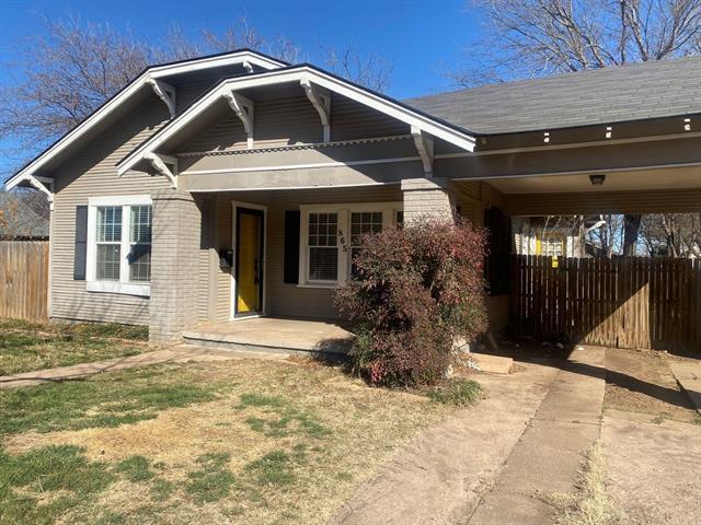865 Vine St in Abilene, TX - Foto de edificio