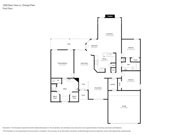 1029 Deer View Ln in Orange Park, FL - Foto de edificio - Building Photo