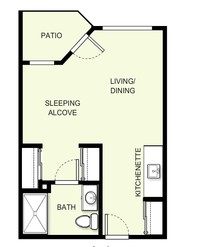 The Remington in Hanford, CA - Foto de edificio - Floor Plan