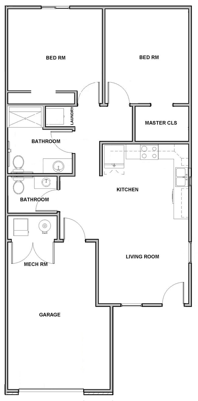property at 1100 N Baltimore Ave