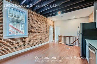 1805 S Hanover St in Baltimore, MD - Foto de edificio - Building Photo