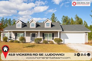 419 Vickers Rd SE in Ludowici, GA - Building Photo
