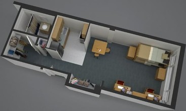 Spring Hill Hall in Chicago, IL - Foto de edificio - Floor Plan