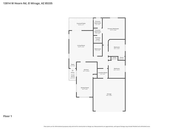 13014 W Hearn Rd in El Mirage, AZ - Foto de edificio - Building Photo