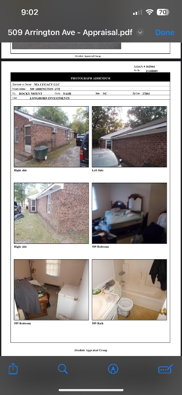 509 Arrington Ave in Rocky Mount, NC - Foto de edificio - Building Photo