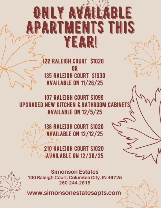 100 Raleigh Ct in Columbia City, IN - Foto de edificio