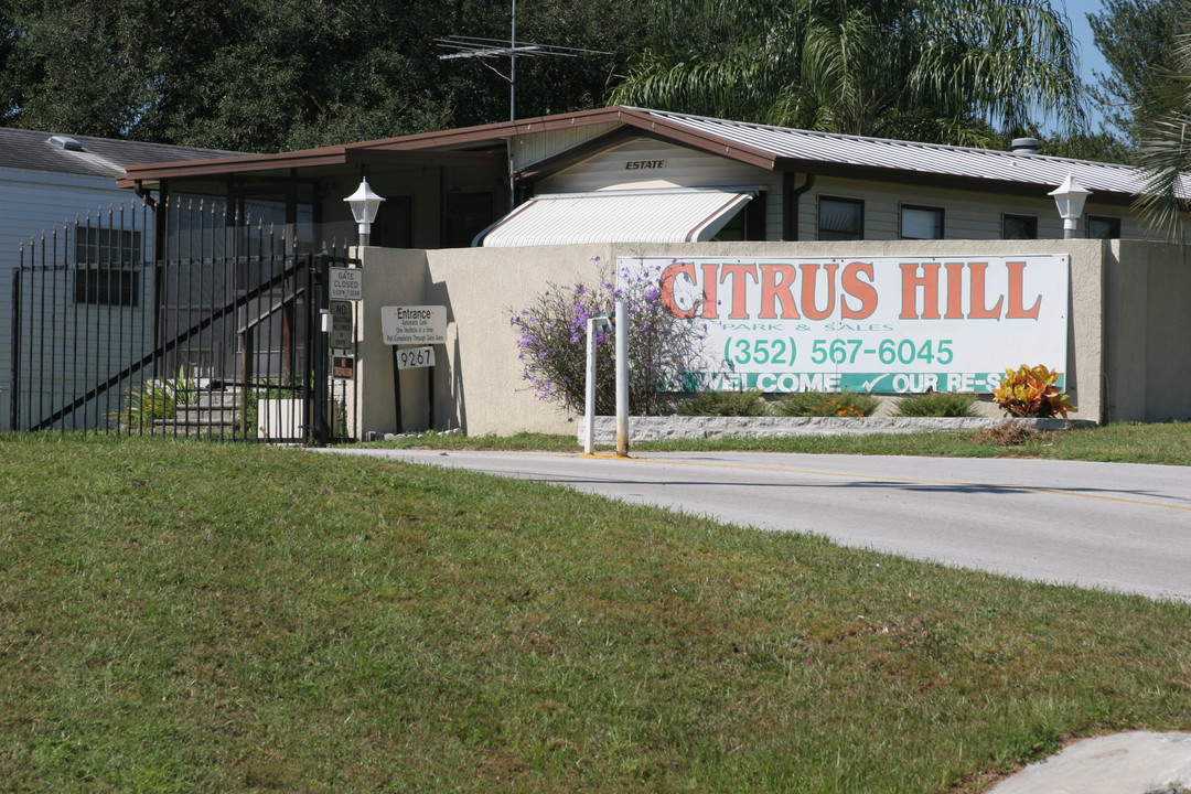 Citrus Hill RV Resort in Dade City, FL - Building Photo