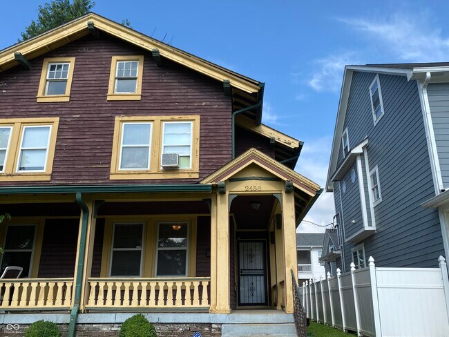 property at 2458 N College Ave
