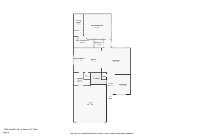 13003 Sandhill Park Ln in Houston, TX - Foto de edificio - Building Photo