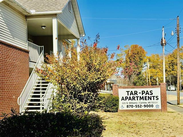 Tar-Pas Apartments in Carlisle, AR - Building Photo