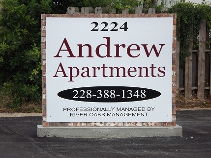 Andrew Apartments in Biloxi, MS - Foto de edificio