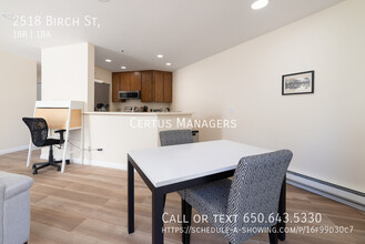 2518 Birch St in Palo Alto, CA - Foto de edificio - Building Photo