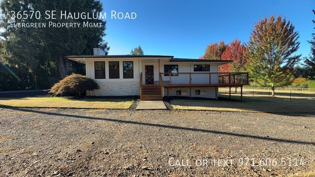 property at 36570 SE Hauglum Rd