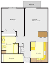 Washington Park Apartments in Manitowoc, WI - Building Photo - Floor Plan