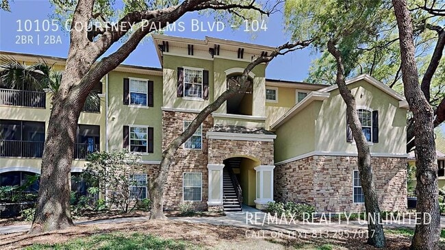 property at 10105 Courtney Palms Blvd