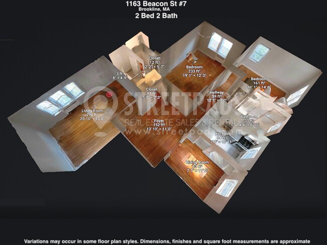 property at 1163 Beacon St