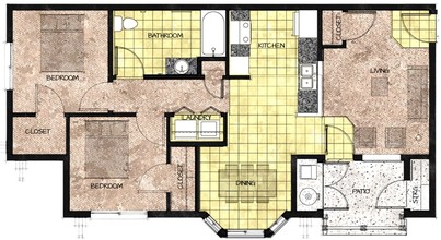 Avila Avenue Apartments in Parlier, CA - Building Photo - Floor Plan