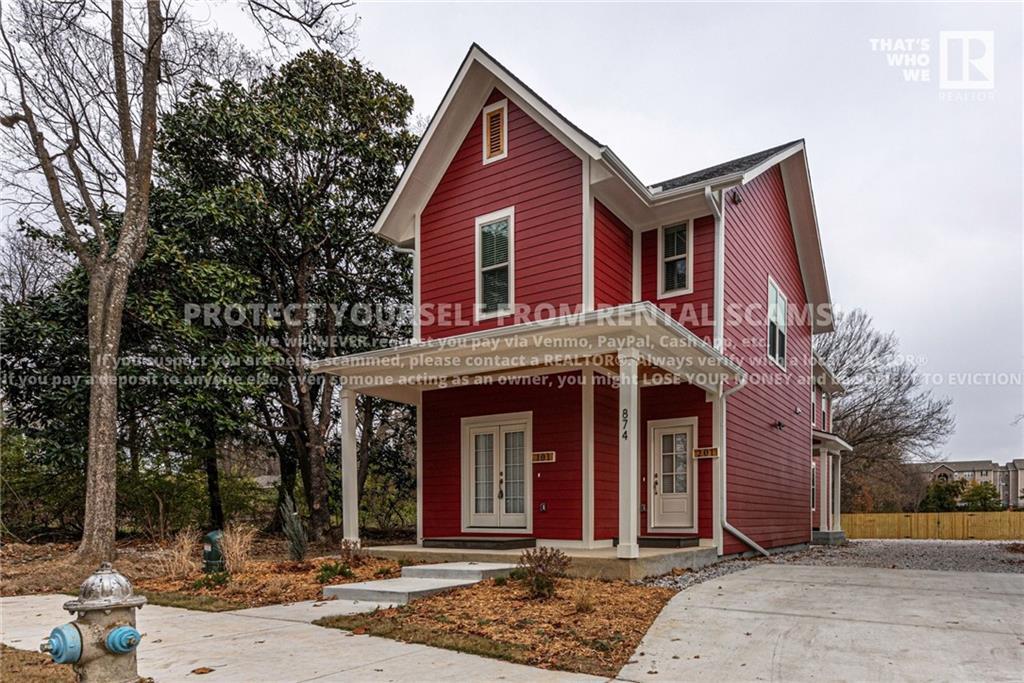 874 S Hill Ave in Fayetteville, AR - Building Photo