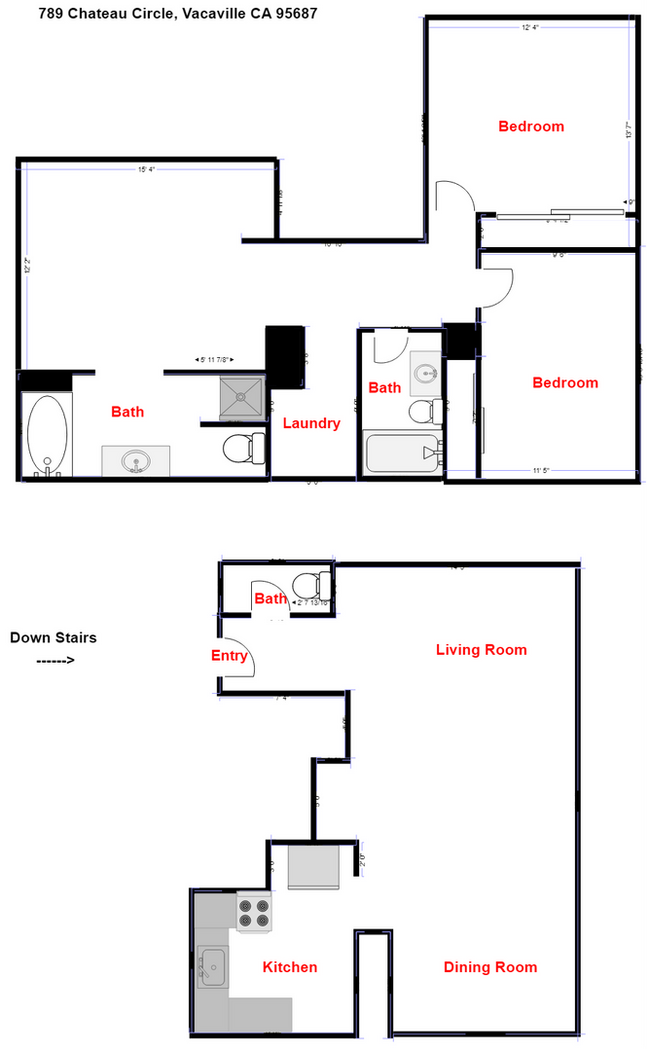 789 Chateau Cir in Vacaville, CA - Building Photo - Building Photo