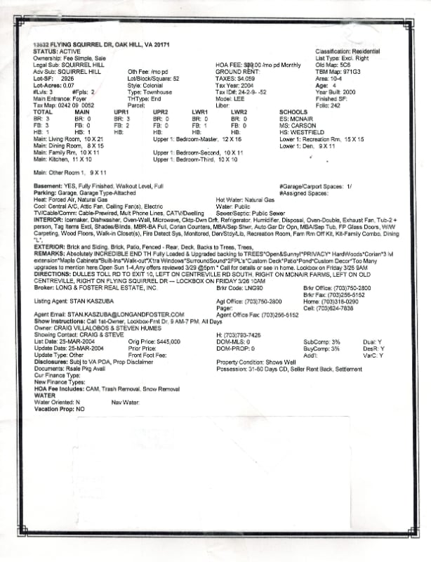 13632 Flying Squirrel Dr, Unit 2116 in Herndon, VA - Foto de edificio - Building Photo