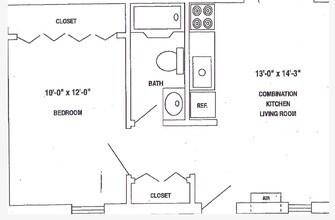 Delaware Manor and Heights in Grand Rapids, MI - Foto de edificio - Floor Plan