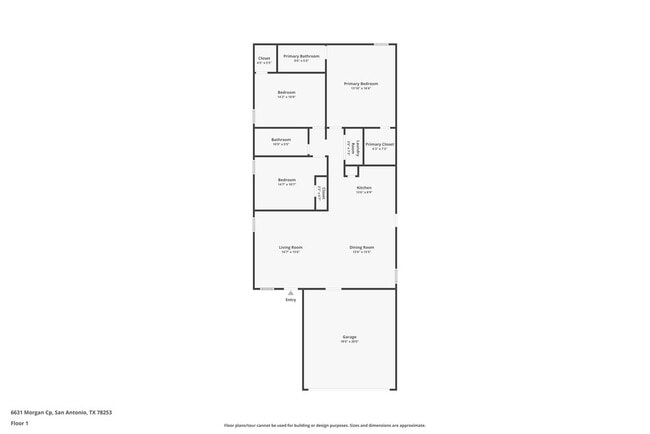 6631 Morgan Cp in San Antonio, TX - Foto de edificio - Building Photo